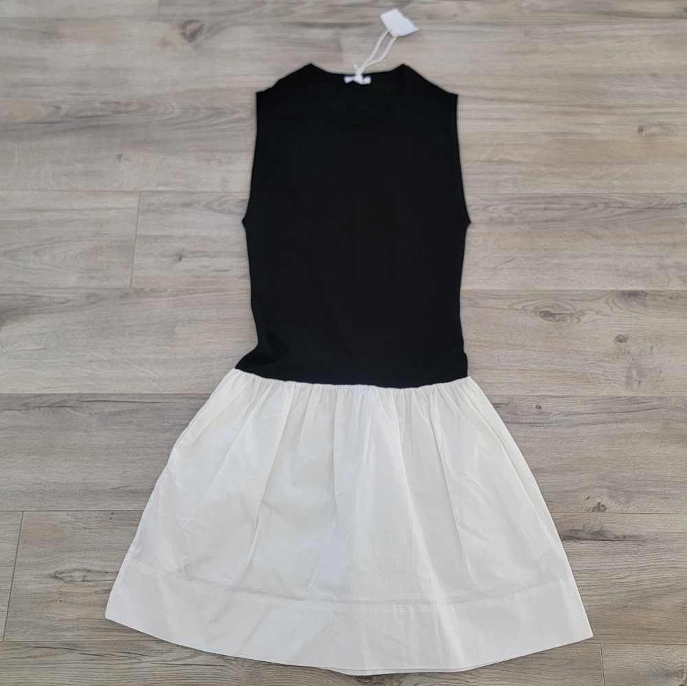 Pistola Adrienne Mini Dress Black and White sz Small - Picture 4 of 10